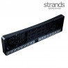 Soporte para matrícula con Barra led STRANDS NUUK E-Line Duo