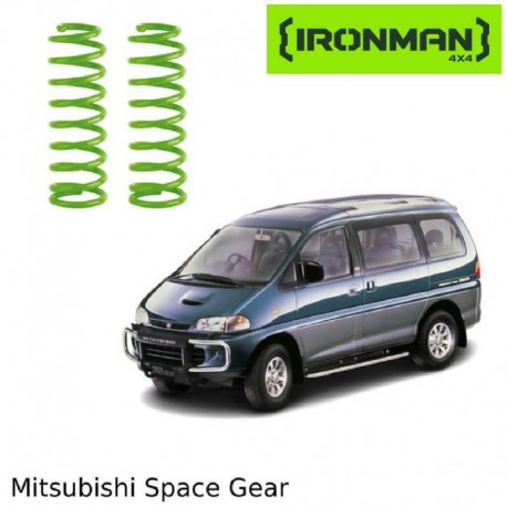 Pareja muelles traseros IRONMAN MITSUBISHI SPACE GEAR