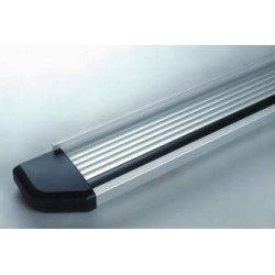 Estribos plataforma aluminio tipo STD RANGER doble cabina