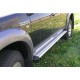 Estribos plataforma aluminio tipo S50 RANGER doble cabina