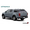 Hard Top ALPHA TYPE E+ con ventanas D-MAX 2012-2020 dob.cab.