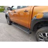 Estribos T-MAX E-BOARD eléctricos FORD RANGER desde 2023 dob.cab.