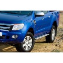 Estribos plataforma aluminio tipo STD RANGER doble cabina 2012-2022