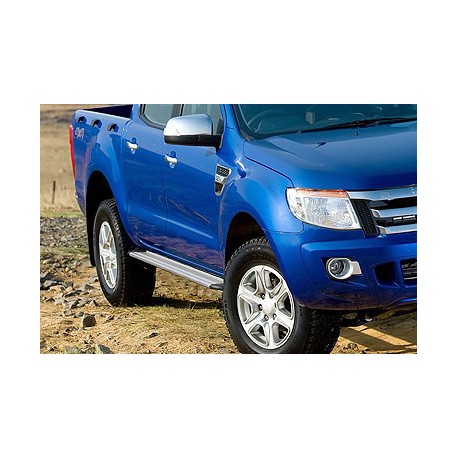 Estribos plataforma aluminio S50 RANGER doble cabina 2012-2022