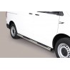 Estribos tubo Inox 76mm con pisantes T6 2015-2024