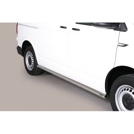 Estribos tubo Inox 63mm T6 2015-2024