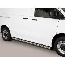 Estribos tubo Inox ovalado con pisantes T7 desde 2024