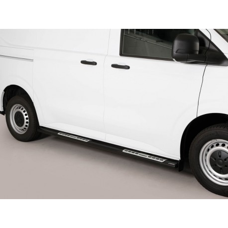 Estribos tubo Inox ovalado con pisantes T7 desde 2024