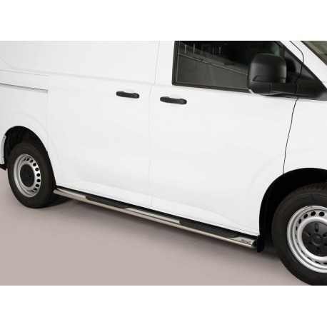 Estribos tubo Inox ovalado T7 desde 2024