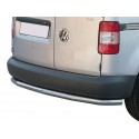 Protector tubo Inox 63mm paragolpes trasero VW CADDY 2004-2020