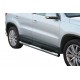 Estribos tubo Inox 76mm con pisantes TIGUAN 2007-2011