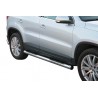 Estribos tubo Inox 76mm con pisantes TIGUAN 2007-2011