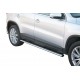 Estribos tubo Inox ovalados con pisantes TIGUAN 2007-2011