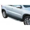 Estribos plataforma Inox tubo 50mm TIGUAN 2007-2011