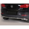 Protector tubo Inox 50mm paragolpes trasero TIGUAN 2011-2016
