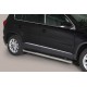 Estribos tubo Inox 76mm con pisantes TIGUAN 2011-2016