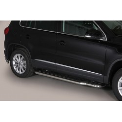 Estribos plataforma Inox tubo 50mm TIGUAN 2011-2016
