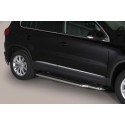 Estribos plataforma Inox tubo 50mm TIGUAN 2011-2016