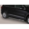 Estribos plataforma Inox tubo 50mm TIGUAN 2011-2016