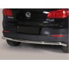 Protector tubo Inox 63mm paragolpes trasero TIGUAN 2011-2016