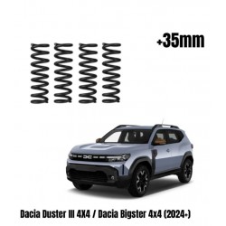 Kit de muelles +35mm DACIA DUSTER 4x4 / BIGSTER 4x4 2024-
