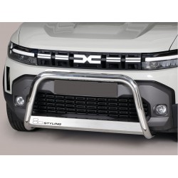 Defensa central Inox 63mm con CE DUSTER 2024-