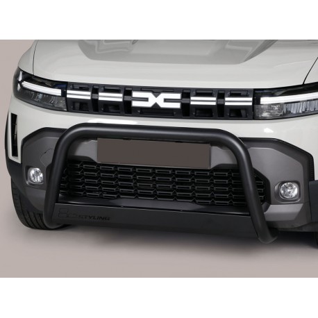 Defensa central Negra 63mm con CE DUSTER 2024-