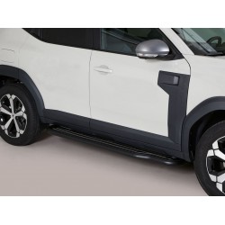 Estribos plataforma Negro tubo 50mm DUSTER 2024-