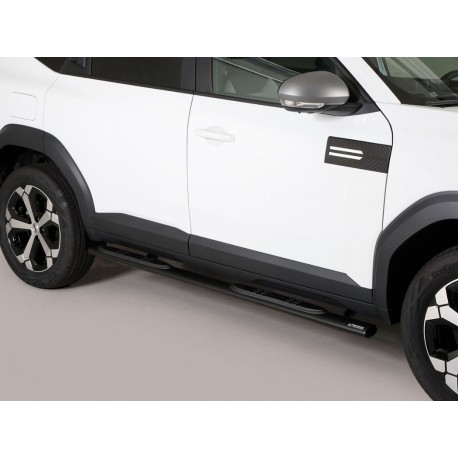 Estribos tubo Inox ovalados con pisantes BIGSTER 2025-