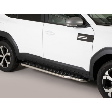 Estribos plataforma Inox tubo 50mm BIGSTER 2025-