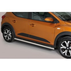 Estribos tubo Inox 63mm SANDERO STEPWAY 2021-
