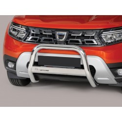 Defensa central Inox 63mm con CE DUSTER 2017-2019