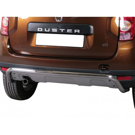 Protector tubo Inox 50mm paragolpes trasero DUSTER 2010-2017