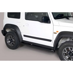 Estribos tubo Inox 63mm JIMNY 2018-