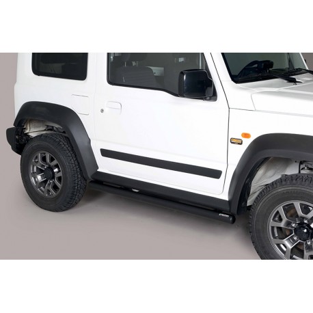 Estribos tubo Inox 63mm JIMNY 2018-