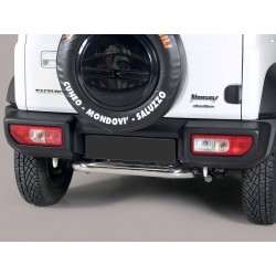Protector tubo Inox 63mm paragolpes trasero JIMNY 2018-