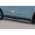 Estribos tubo Inox ovalados con pisantes VITARA 2019-