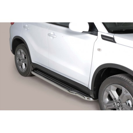 Estribos plataforma Inox tubo 50mm VITARA 2015-2019