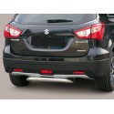 Protector tubo Inox 63mm paragolpes trasero SX4 S-Cross 2013-