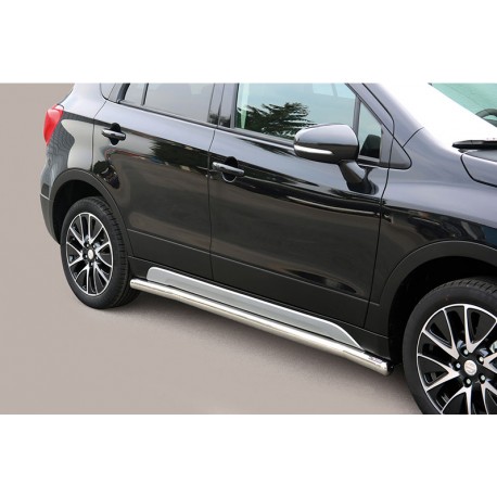 Estribos tubo Inox 63mm SX4 S-Cross 2013-