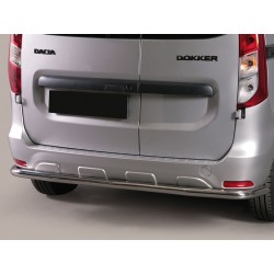Protector tubo Inox 63mm paragolpes trasero DOKKER 2012-