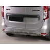 Protector tubo Inox 63mm paragolpes trasero DOKKER 2012-