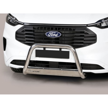 Defensa central Inox 63mm con CE TRANSIT CUSTOM 2023-