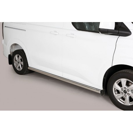 Estribos tubo Inox 63mm TRANSIT CUSTOM 2023-