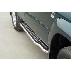 Estribos plataforma Inox tubo 50mm MONTERO V60 3P