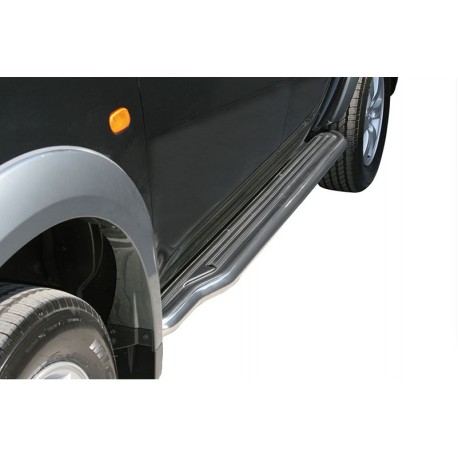 Estribos plataforma Inox tubo 50mm MONTERO V60 3P