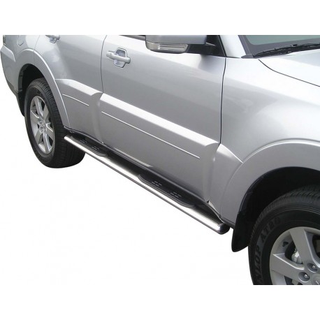 Estribos tubo Inox ovalado con pisantes MONTERO V80 3P