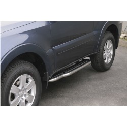 Estribos plataforma Inox tubo 50mm MONTERO V80 3P