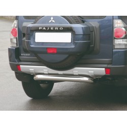 Protector tubo Inox 76mm paragolpes trasero MONTERO V80