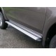 Estribos plataforma Aluminio STD L200 2019-2024 Doble cabina